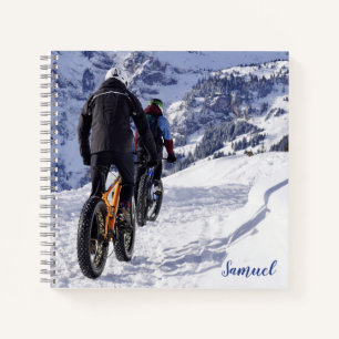 Mountain Bike Personalisierte Spirale Notebook Notizblock