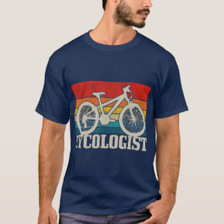 Mountain Bike Radfahrer MTB Vintages Radfahren T-Shirt