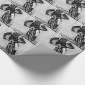Mountain Bike Ride Geschenkpapier (Ecke)