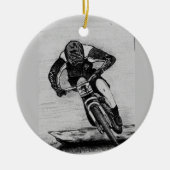 Mountain Bike Ride Keramik Ornament (Vorne)