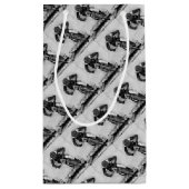 Mountain Bike Ride Kleine Geschenktüte (Rückseite)