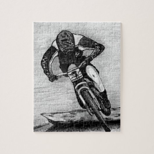 Mountain Bike Ride Puzzle (Vertikal)