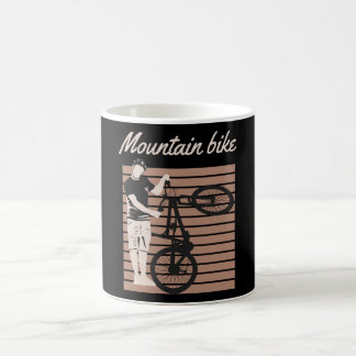 Mountain Bike Rider Kaffeetasse