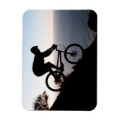 Mountain Bike Rider. Löwen Head, Kapstadt Magnet (Vertikal)