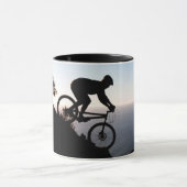 Mountain Bike Rider. Löwen Head, Kapstadt Tasse (Zentrum)