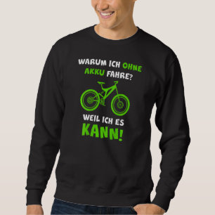 Mountain Bike Rider Mtb ohne Batterie Anti E Bik Sweatshirt