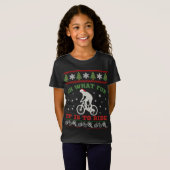 Mountain Bike Rider, Oh, was Spaß Weihnachten häss T-Shirt (Vorne ganz)
