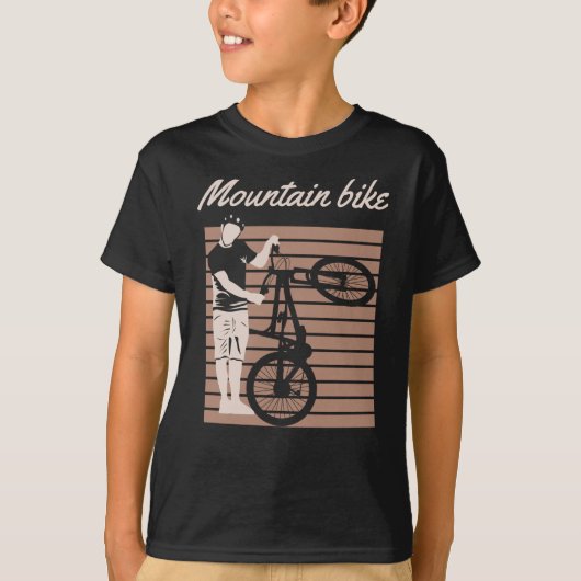 Mountain Bike Rider T-Shirt (Vorderseite)