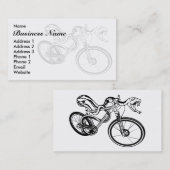 Mountain Bike Sales oder Reparaturbetrieb Visitenkarte (Vorne/Hinten)