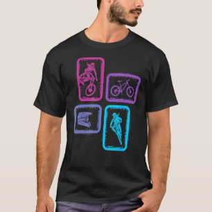 Mountain Bike Vintag MTB Bike Frauen Kinder Jungen T-Shirt