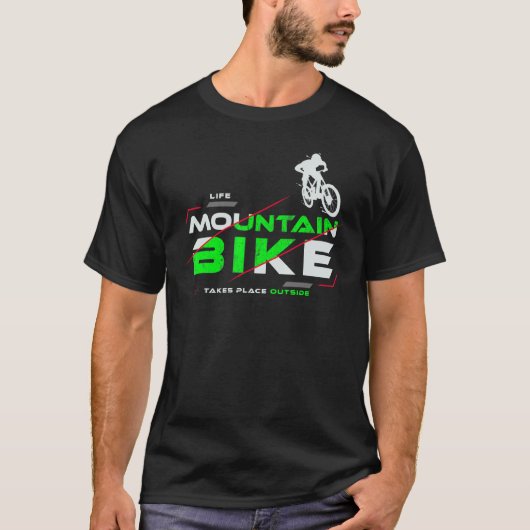 Mountain Bike Zubehör E Bike Downhill Lugano T-Shirt (Vorderseite)