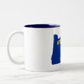 Mountain Bike Zweifarbige Tasse (Links)