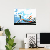 Mountain Biker Heaven Poster (Heimbüro)