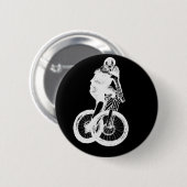 Mountain Biker MTB BMX CYCLIST Button (Vorne & Hinten)