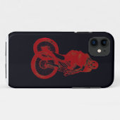 Mountain Biker MTB BMX CYCLIST Case-Mate iPhone Hülle (Rückseite (Horizontal))