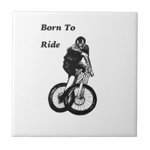Mountain Biker MTB BMX CYCLIST Cyclo cross Fliese