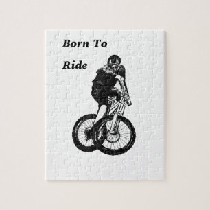 Mountain Biker MTB BMX CYCLIST Cyclo cross Puzzle