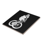 Mountain Biker MTB BMX CYCLIST Fliese (Seite)
