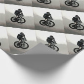 Mountain Biker MTB BMX CYCLIST Geschenkpapier (Ecke)