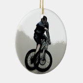 Mountain Biker MTB BMX CYCLIST Keramikornament (Rechts)