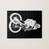Mountain Biker MTB BMX CYCLIST Puzzle (Horizontal)