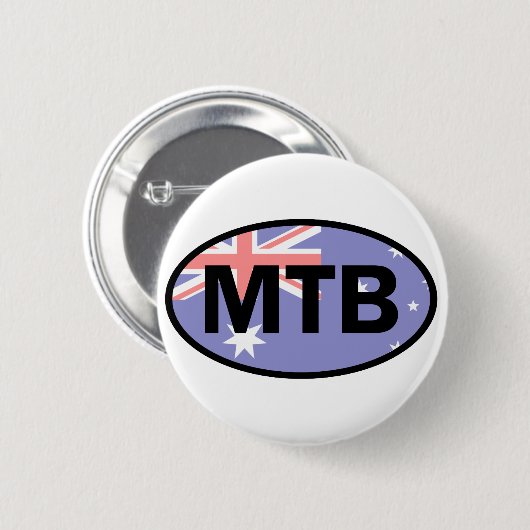 Mountain Biking Australia Flag Button (Vorne & Hinten)