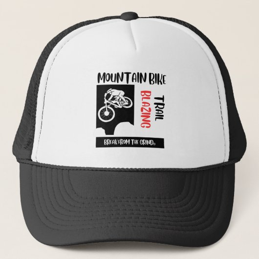 Mountain Biking BFTG Truckerkappe (Vorderseite)