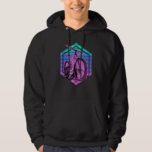 Mountain Biking Downhill Mountain Bike MTB Hoodie (Vorderseite)
