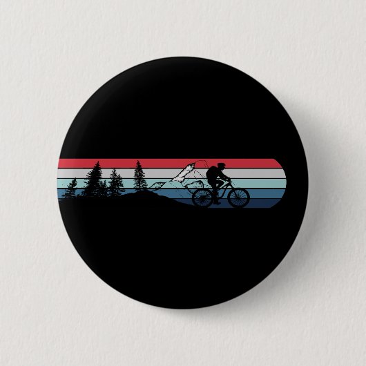 mountain biking enthusiast button (Vorderseite)