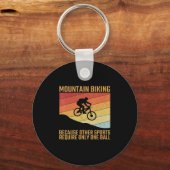 mountain biking mountainbike mtb offroad schlüsselanhänger (Vorderseite)