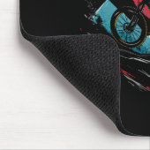 Mountain Biking Portrait Outdoor Sports _1  Mousepad (Ecke)