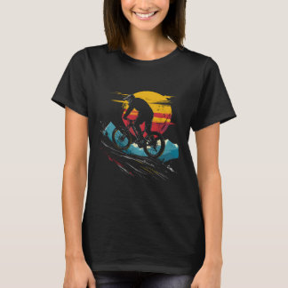 Mountain Biking Portrait Outdoor Sports _1  T-Shirt