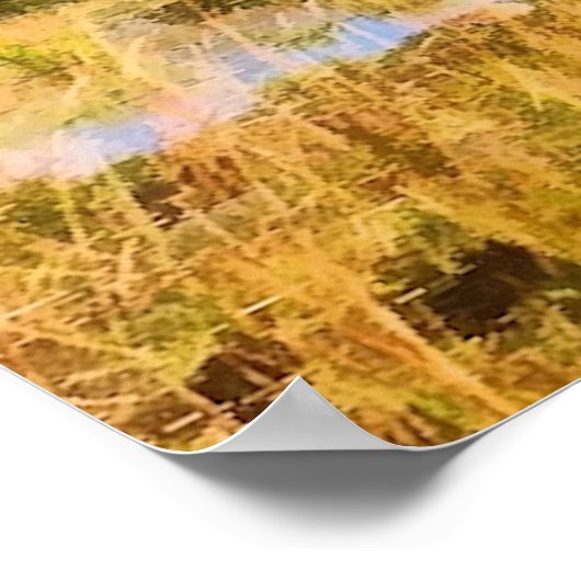 MOUNTAIN BIKING POSTER (Ecke)