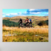 MOUNTAIN BIKING POSTER (Vorne)