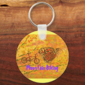 Mountain Biking Schlüsselanhänger (Vorderseite)