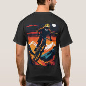 Mountain Biking T Shirt (Rückseite)