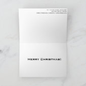 Mountain Biking Weihnachtskarte Feiertagskarte (Innenseite)