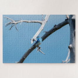 Mountain Blue Bird Puzzle