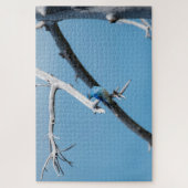 Mountain Blue Bird Puzzle (Vertikal)