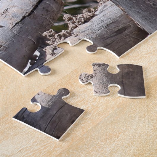 Mountain Blue Jay - 8x10 - 110 Stk. Puzzle (Seite)