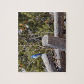 Mountain Blue Jay - 8x10 - 110 Stk. Puzzle (Vertikal)