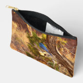 Mountain Bluebird at Arches National Park Zubehörtasche (Offen)