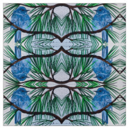 Mountain Bluebird Fabric Stoff