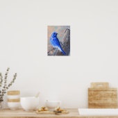 Mountain Bluebird Fine Art Poster (Küche)