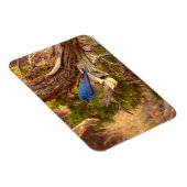 Mountain Bluebird im Nationalpark Arches Magnet (Rechte Seite)