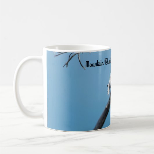 Mountain Bluebird Kaffeetasse (Links)