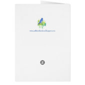 Mountain Bluebird Nevada Staat Bird Blank (Hinten)