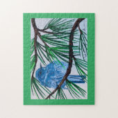 Mountain Bluebird Puzzle (Vertikal)
