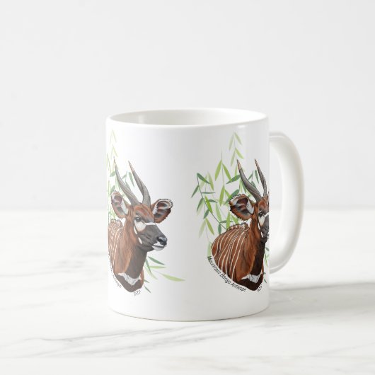 Mountain Bongo Mug Kaffeetasse (VorderseiteRechts)