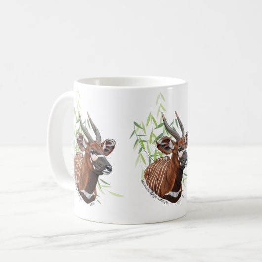 Mountain Bongo Tasse (Vorderseite Links)